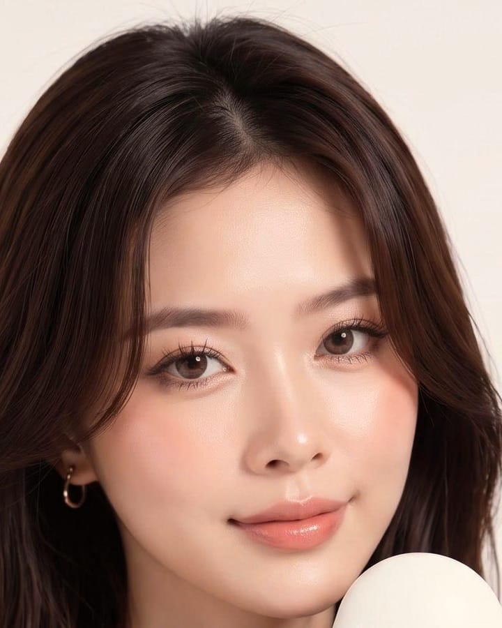 Chân dung người mẫu trang điểm dự tiệc